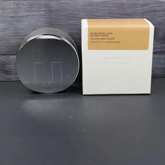 Haus Labs Bio-Blurring Loose Setting Powder Deep Honey 7g / 0.24 Oz - Picture 3 of 5